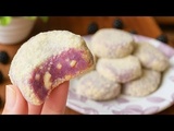Petits Gâteaux Sans Cuisson aux Mûres💜 3 Ingrédients | Rapide, Sans Farine, Ni Sucre