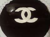 Bavarois mousse chocolat, biscuit spéculoos  Chanel 