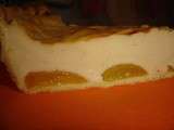 Flan pâtissier abricots