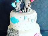 Gâteau attrape rêve et Éléphant