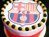 Gâteau fc Barcelone