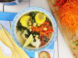 Soupe de poisson asiatique super simple et santé