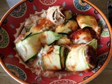 Autour d'un ingrédient # 121 Courgettes roulées farcies à la ricotta et à la viande hachée
