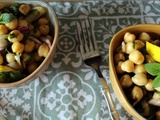 Autour d'un ingrédient, Balilah , salade de pois chiches