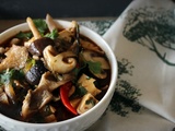 Autour d'un ingrédient , les champignons , Soupe Tom Yum aux Champignons