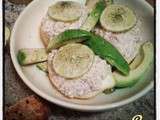 Bataille Food #20 : Un zeste d'agrume, mousse de ricotta au thon en coque de citron au citron vert et à l'aneth