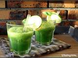 Gin cucumber slush pour cmum (version avec et sans alcool )