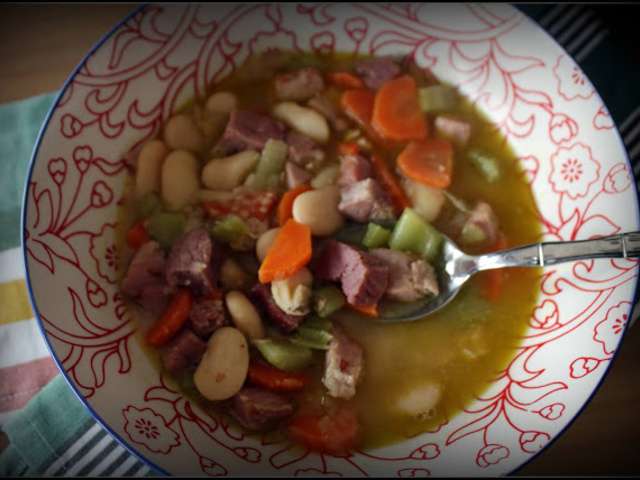 Recettes de Soupe paysanne et Jambon