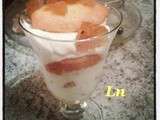 Trifle madeleine citron limoncello et mascarpone , zestes de cédrats confits