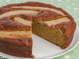 Banana bread à la farine de lupin et de petit épeautre