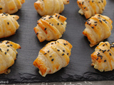 Bouchées feuilletées à la truite fumée et fromage frais