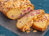 Cake à la farine d’amandes et de petit épeautre et aux framboises