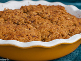 Cobbler aux pommes et aux bananes