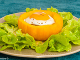 Courges Jack be little farcies aux merguez et aux oeufs