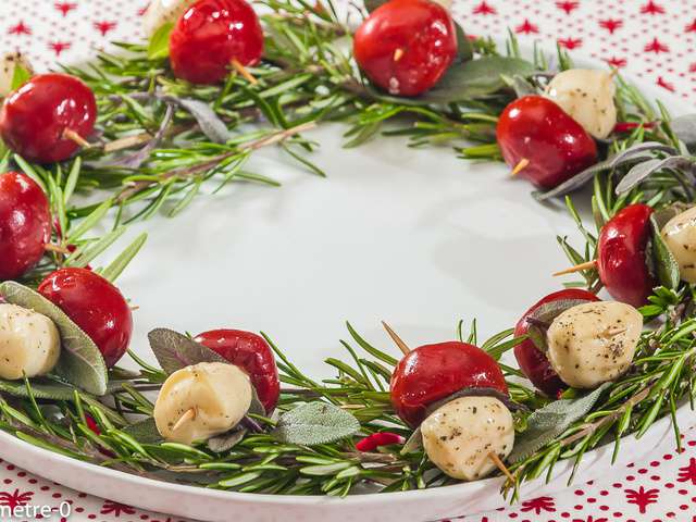 Recette Pain surprise de Noël chèvre saumon - Magazine Omnicuiseur