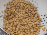 Cuisson des pois chiches germés