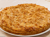 Galette des rois aux poires et caramel et beurre salé