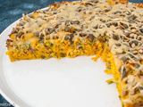 Gâteau de carottes aux graines de tournesol et emmental