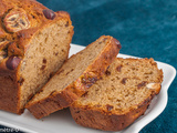 Gâteau du matin à la farine de petit épeautre, bananes et raisins secs
