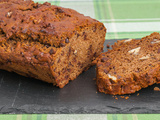 Gâteau du matin à la farine de sarrasin, aux noix et pépites de chocolat