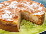 Gâteau fondant aux poires et à la liqueur de litchi