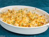 Gratin de chou fleur au lait et fromage
