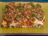 Gratin de tomates au pain (cucina povera)