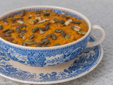 Houmous de carottes au four aux haricots blancs