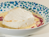 Ile flottante au coulis de framboises