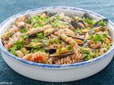 Pâtes aux haricots blancs et aux moules (recette italienne n°2)