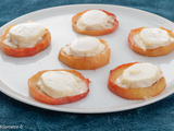 Pommes au fromage de chèvre