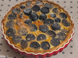 Quiche aux boudins et pommes