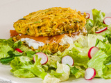 Röstis de pomme de terre aux carottes et courgette