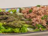 Salade d'asperges vertes au thon
