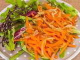Salade de carottes rapées à la poire de terre (yacon)