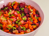 Salade de légumes d’hiver