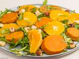 Salade de patates douces aux oranges