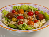 Salade de semoule aux légumes d’été