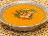 Soupe carottes orange