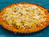 Tarte aux poireaux et patates douces