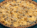 Tarte salée aux blettes et à la purée de cacahuètes
