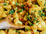 Choux-fleur à l’indienne – Aloo gobi