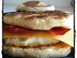 English Muffins et The Bacon Egg Muffin Homemade