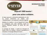Opération 1000 Tweets de @St_Sever au profit de l’association @SecoursPop