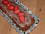 Cake aux fraises et au limoncello