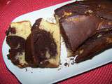 Cake marbré choco-coco