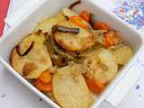 Pommes de terre et carottes au four