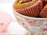 Muffins aux fraises, noix de coco et Petit Épeautre