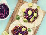 Tacos végétariens aux lentilles et piment chipotle