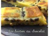 Far breton au chocolat
